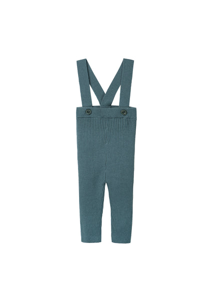 cardigan & suspender Knit set - Teal