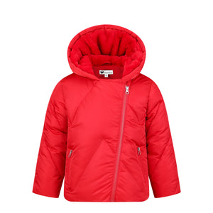 side zip toddler coat