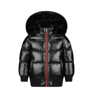 wine trim zipper coat