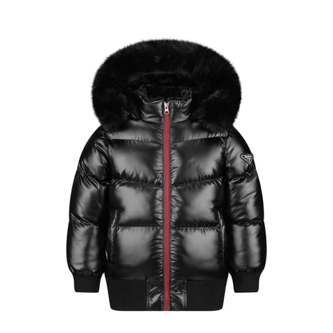 wine trim zipper coat