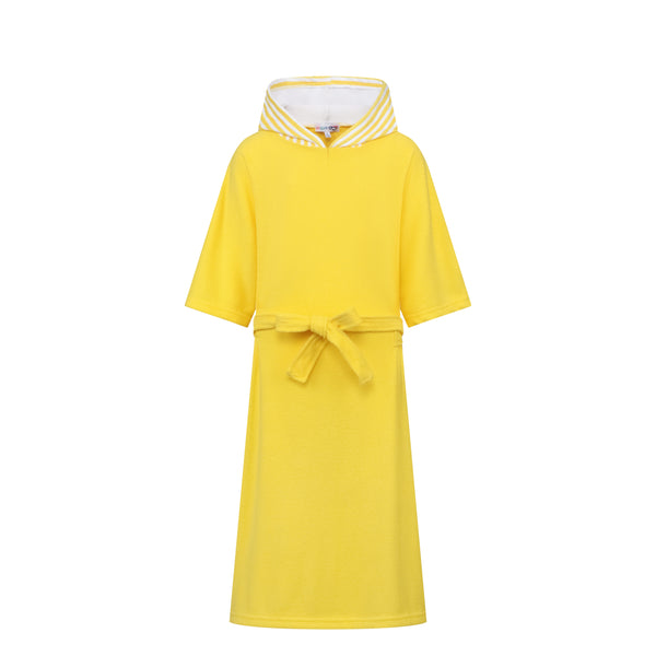 Lemonade Waves Over Head Terry Robe