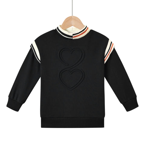 heart girls top