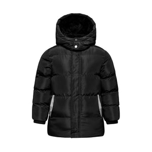 reflector trim boys basic coat