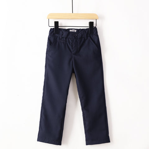 classic dress pants -navy