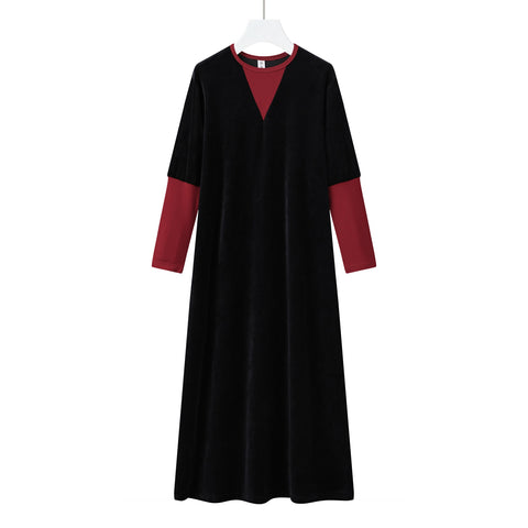 cotton velour nightdress