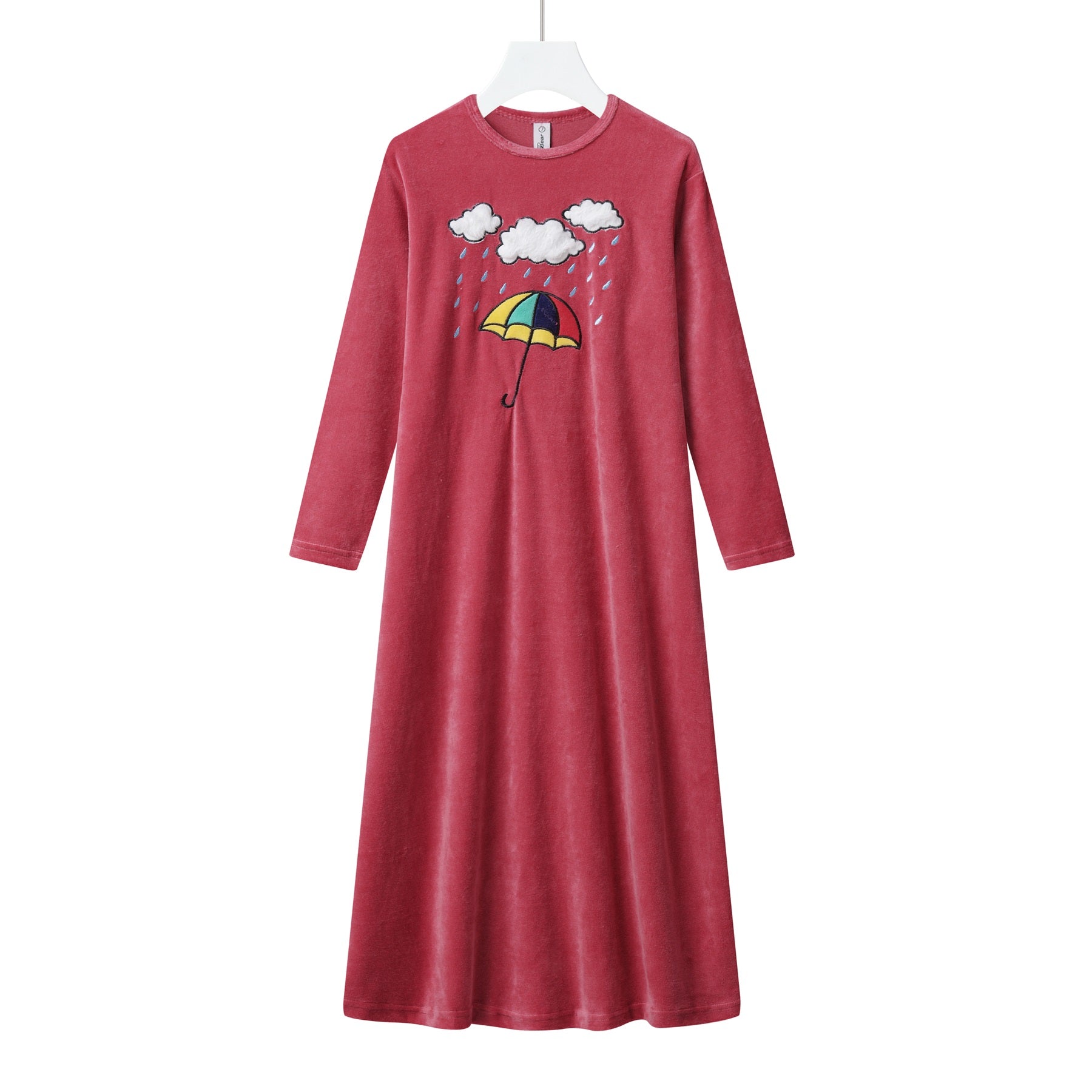 cloud cotton velour nightgown