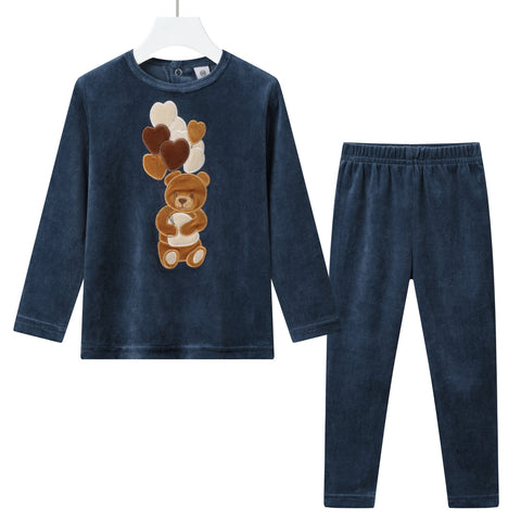 teddy cotton velour pajama