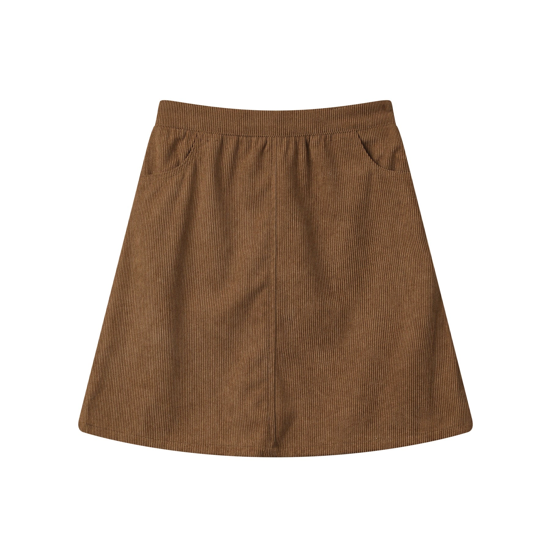 brown corduroy skirt