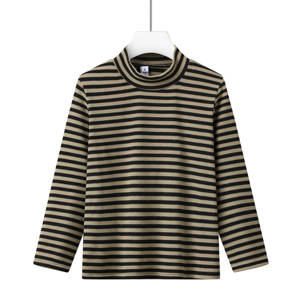 zipper sweat build up with stripe tee