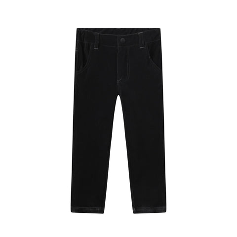 velvet pants (black)