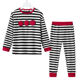 stripe pajama cotton/poly