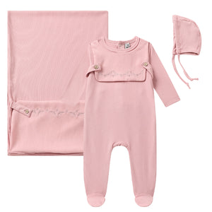 bib layette set