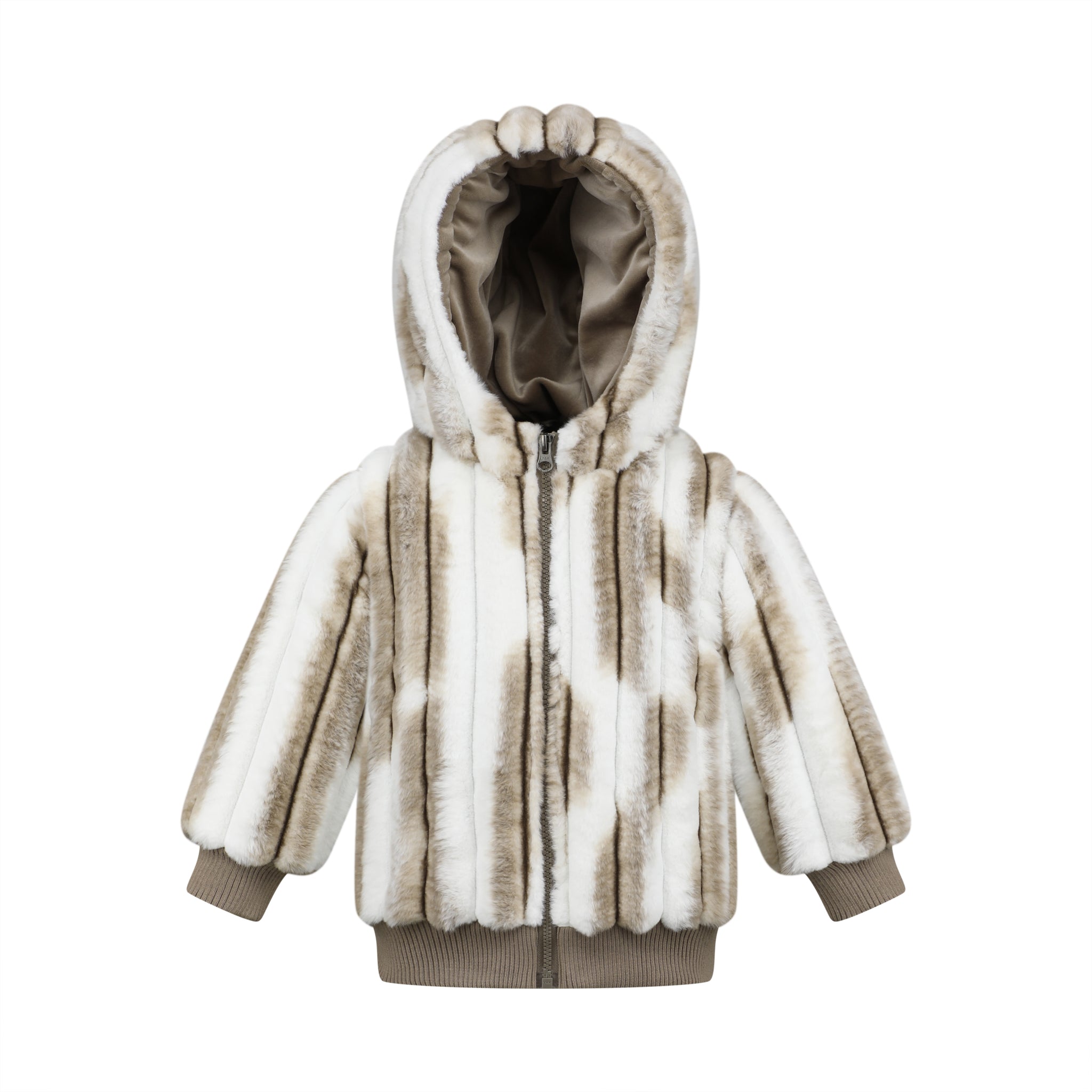 Furry baby/toddler coat