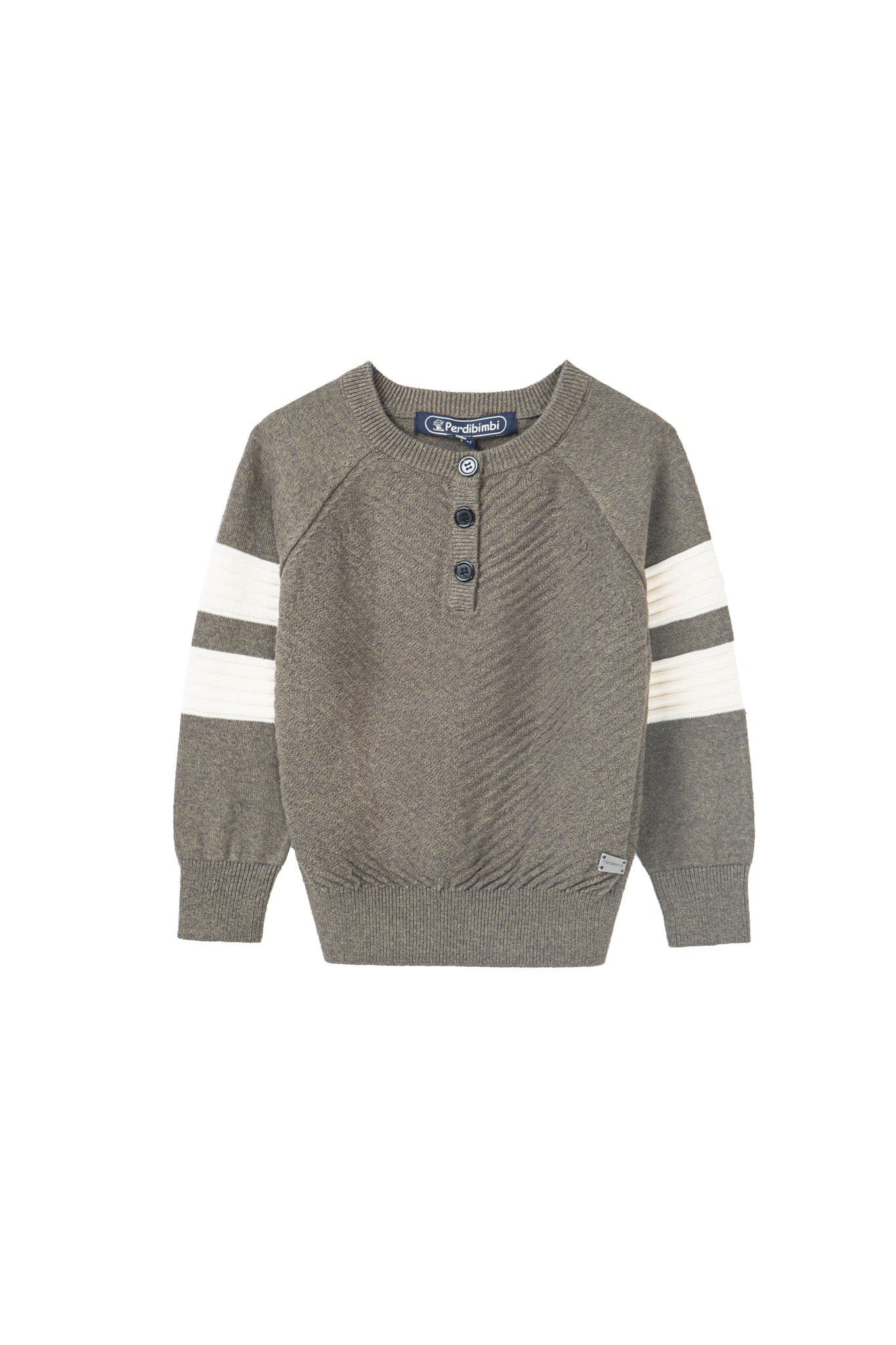 button front sweater