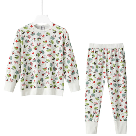 boat print cotton pajama