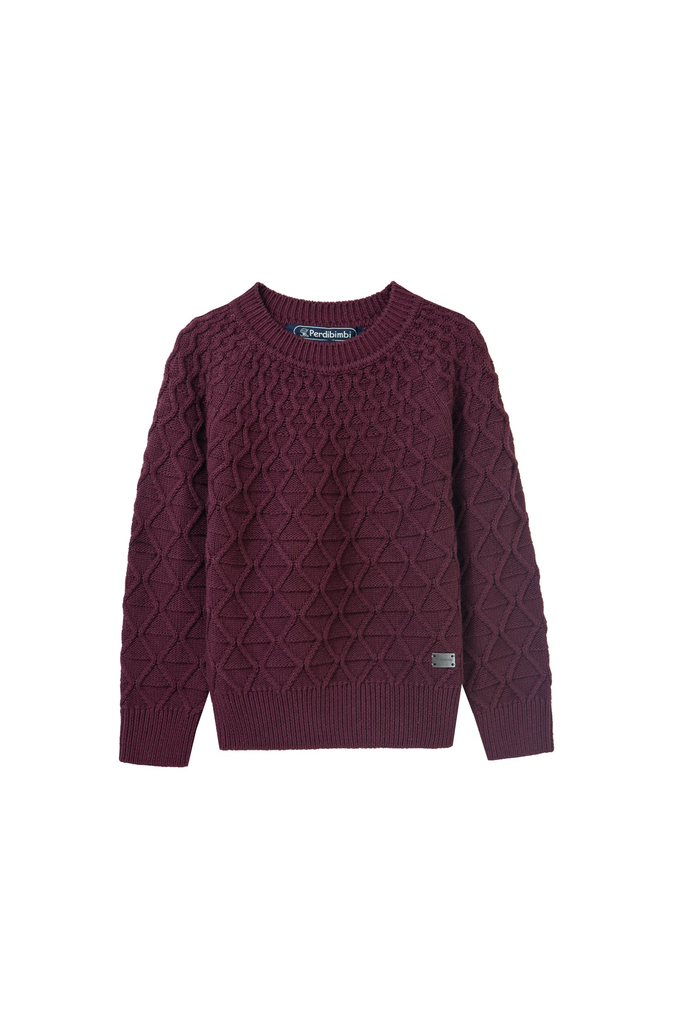 diamond cable knit