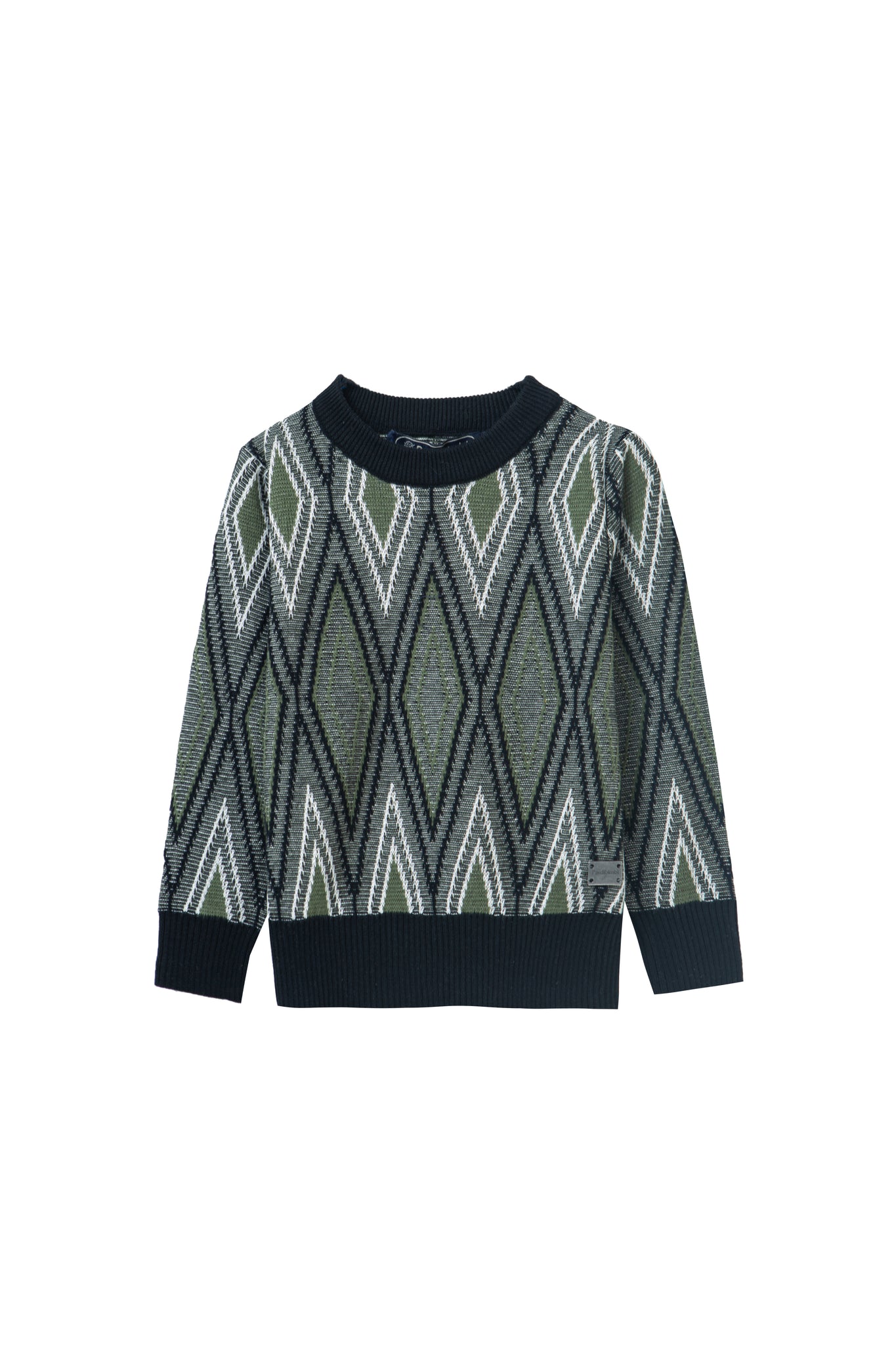 diamond shape sweater