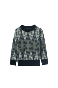 diamond shape sweater