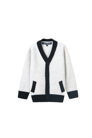 black trim cardigan