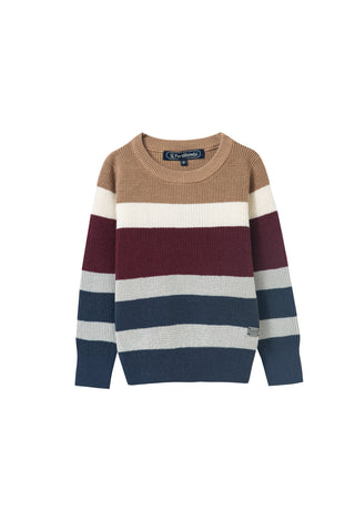 striped color sweater