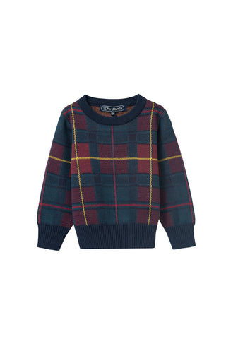 plaid sweater