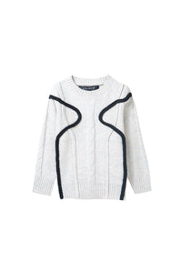 swirl sweater