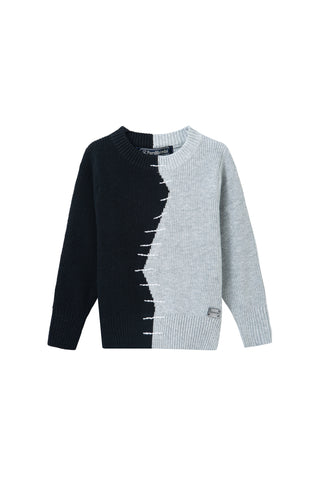center stitch sweater
