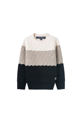 colorblock sweater
