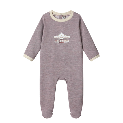 merry go round sweat footie-move