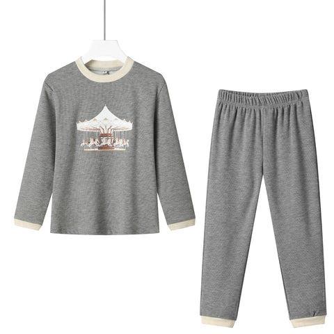 merry-go-round pajama-grey