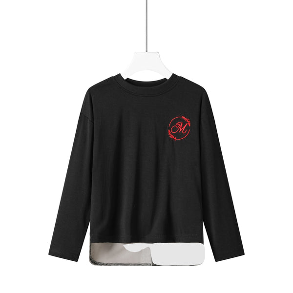 Colorblock Kids Button Down T-shirt