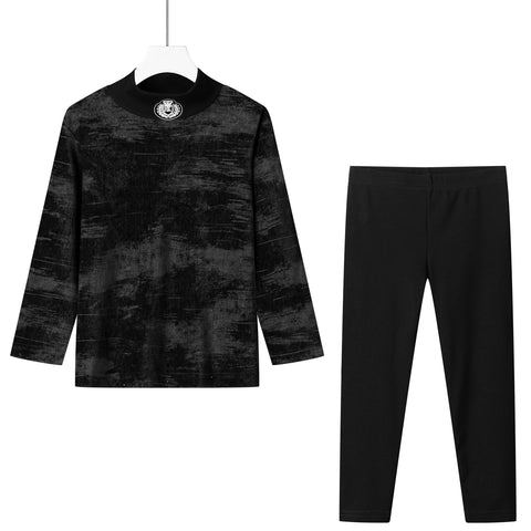 logo toddler robe-boys