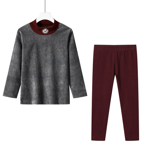 logo toddler robe-boy