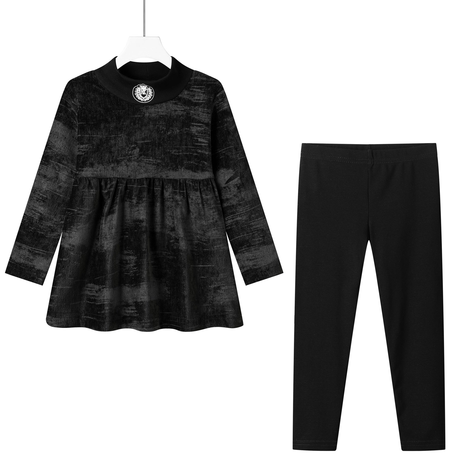 logo toddler robe-girl