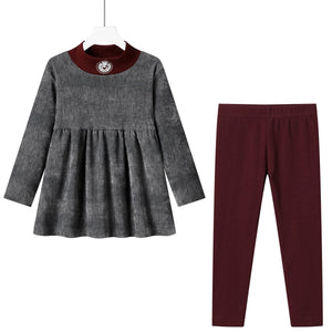 logo toddler robe-girl