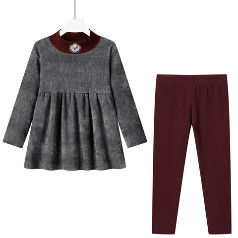 logo toddler robe-girl