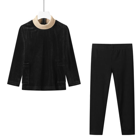 high neck toddler robe-boy
