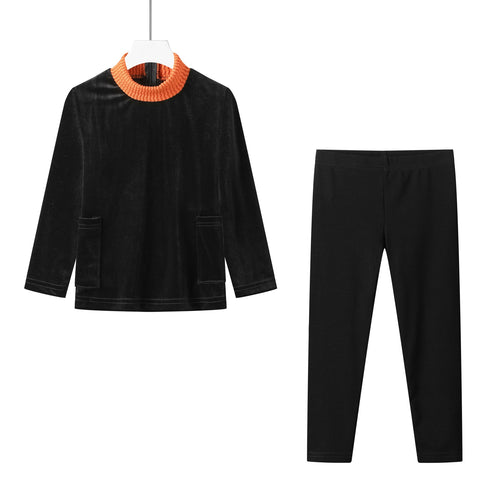 high neck toddler robe-boy