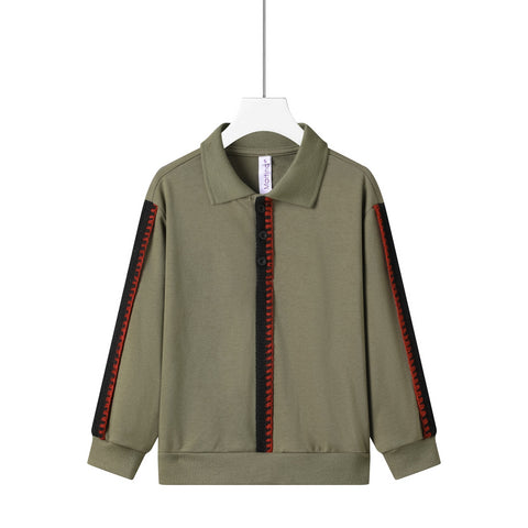 trim polo- green