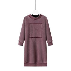logo sweatshirt dress