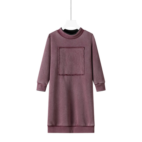 logo sweatshirt dress