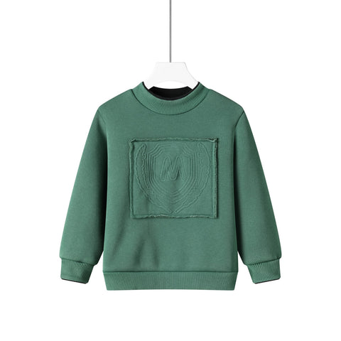 logo sweat top-green
