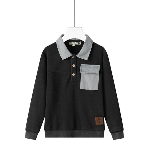 pocket polo (lk)- black