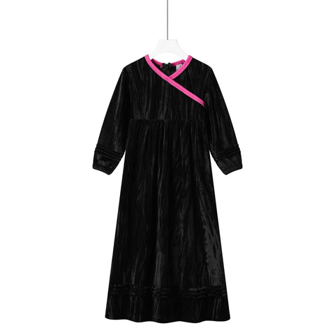 pink trim robe