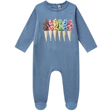 fruit cone babygrow