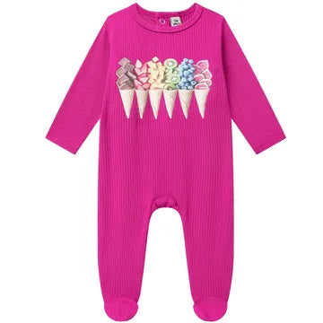 fruit cone babygrow