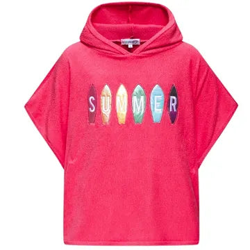 Terry Poncho - Pink