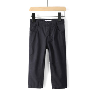 cotton twill pants (navy)